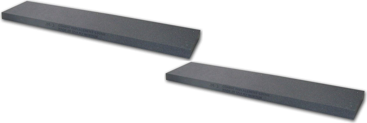 Omcan - Norton Replacement Oil Stone JM3 Coarse Crystolon, Pack of 2 - 10971