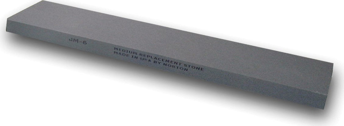 Omcan - Norton Replacement Oil Stone JM6 Medium Crystolon, Pack of 2 - 10974