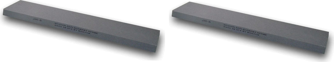 Omcan - Norton Replacement Oil Stone JM6 Medium Crystolon, Pack of 2 - 10974