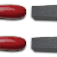 Omcan - Norton Sharpening Stone JD2 Crystolon Utility File, Pack of 4 - 10969