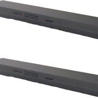 Omcan - Norton Sharpening Stone JUM3 Crystolon Combination Giant Bench Stone, Pack of 2 - 10970
