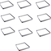Omcan - Open Rack Plastic Gray Extender, Pack of 10 - 43504