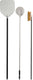 Omcan - Pizza Shovel and Brush 3 Piece Set - 48463