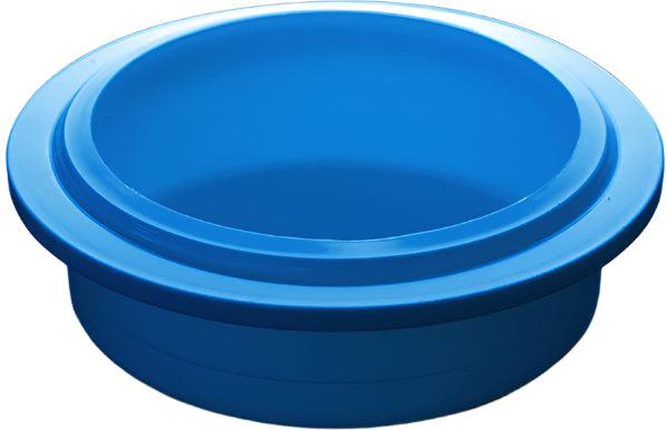 Omcan - Plastic Blue Beaker Lid, Pack of 10 - 41296