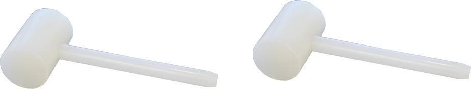 Omcan - Plastic Meat Mallet, Pack of 3 - 14218