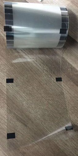 Omcan - Plastic Sealing Film For Plastic and Paper Cups, 2000 Cups/Roll, Pack of 5 Rolls - 47486