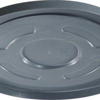 Omcan - Polypropylene Grey Lid for Heavy-duty Trash Can for Item 47625, Pack of 10 - 47518
