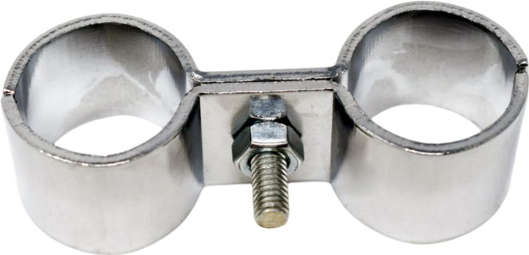 Omcan - Post Clamp for Chrome Wire Shelving, Pack of 40 - 24827