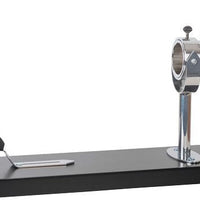 Omcan - Prosciutto Holder with Wooden Base and Rotating Handle - 48229
