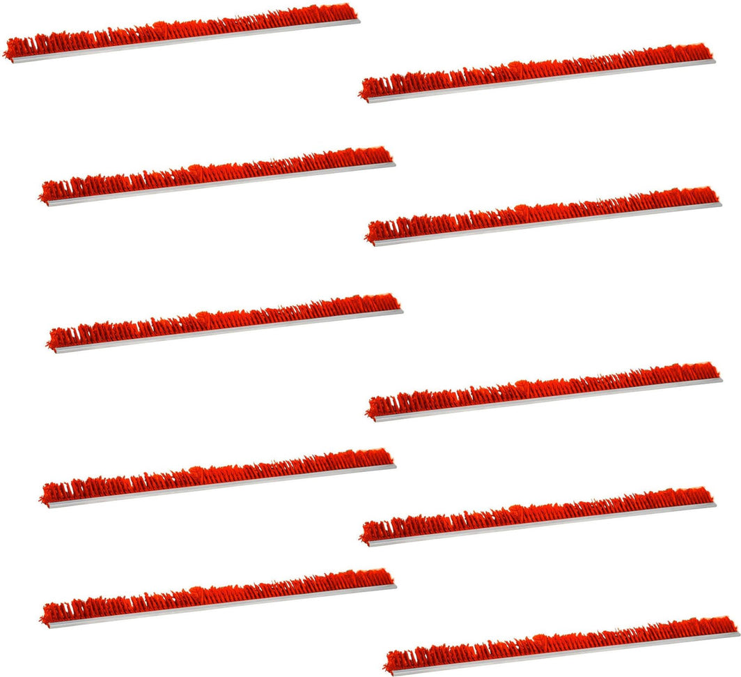 Omcan - Red 2” x 30” Parsley Runner, Pack of 10 - 10802