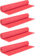 Omcan - Red 36” x 60” Non-Skid Liner, Pack of 24 Rolls - 10532