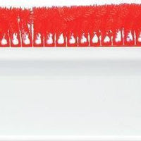 Omcan - Red Curved 1" x 30" Divider with 2" Parsley, Pack of 10 - 10807