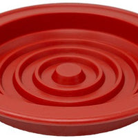 Omcan - Red Plastic Hamburger Patty Press, Pack of 10 - 48112