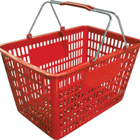 Omcan - Red Shopping Basket, Pack of 5 - 13025