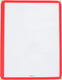 Omcan - Red Single Menu Holder, 100/cs - 39792