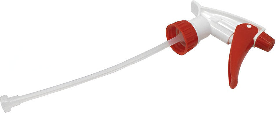 Omcan - Red/White Trigger Sprayer For Bottle Omcan 39244, Pack of 40 - 43664