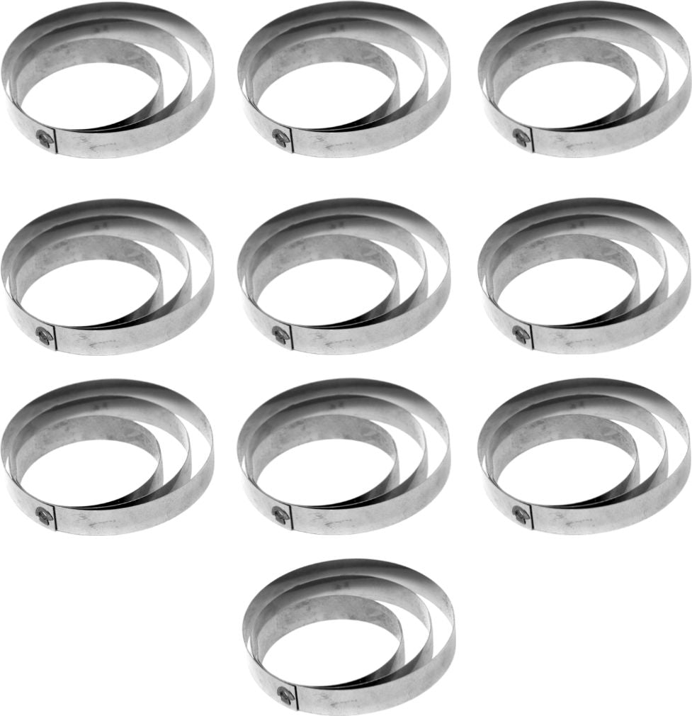 Omcan - Refill For Round Stainless Steel Meat Scraper, Pack of 20 - 10463