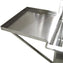 Omcan - Removable Stainless Steel Knockdown Drain Board for 18″ x 21″ Sink - 23326