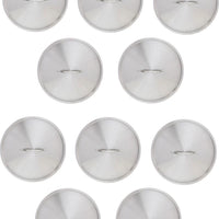 Omcan - Replacement Lid For 20 QT Stainless Steel Stock Pot, Pack of 10 - 80456
