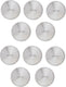 Omcan - Replacement Lid For 20 QT Stainless Steel Stock Pot, Pack of 5 - 80456
