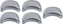 Omcan - Replacement Tray For Baby Dinner High Chair 80163, Pack of 5 - 80231