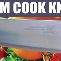 Omcan - Retail-Ready 10" Medium Cook Knife, Pack of 3 - 21879