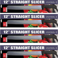 Omcan - Retail-Ready 12" Straight Slicer, Pack of 4 - 21880