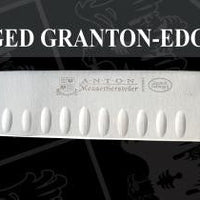 Omcan - Retail-Ready 7" Santoko Forged G-Edge Slicer, Pack of 3 - 21883