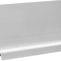 Omcan - Right Stainless Steel Splash Guard for 20″ x 20″ Pot Sinks, Pack of 2 - 47730