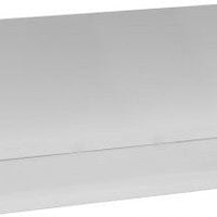Omcan - Right Stainless Steel Splash Guard for 20″ x 20″ Pot Sinks, Pack of 2 - 47730