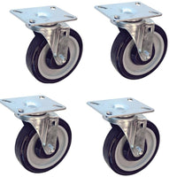 Omcan - Rotating Caster For Chrome Meshed Top Stock Cart, Pack of 10 - 13117