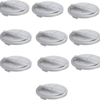 Omcan - Rotating Lid with 20 oz Scoop For 10 Gallon Food Storage Container, Pack of 10 - 80579