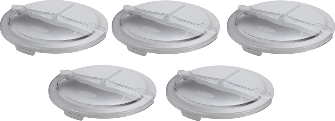Omcan - Rotating Lid with 20 oz Scoop For 20 Gallon Food Storage Container, Pack of 3 - 80580