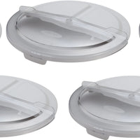 Omcan - Rotating Lid with 20 oz Scoop For 20 Gallon Food Storage Container, Pack of 3 - 80580