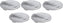 Omcan - Rotating Lid with 20 oz Scoop For 20 Gallon Food Storage Container, Pack of 3 - 80580