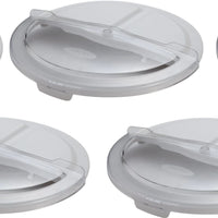 Omcan - Rotating Lid with 20 oz Scoop For 20 Gallon Food Storage Container, Pack of 5 - 80580