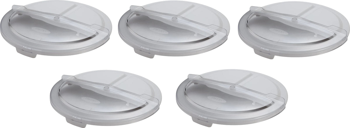 Omcan - Rotating Lid with 20 oz Scoop For 32 Gallon Food Storage Container, Pack of 3 - 80581