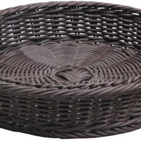 Omcan - Round Rattan Basket for 3-Tier Display Stand, Pack of 6 - 44295