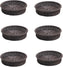 Omcan - Round Rattan Basket for 3-Tier Display Stand, Pack of 6 - 44295
