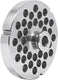 Omcan - Round Stainless Steel #32 Machine Plate With Hub 10mm (3/8″) With Three Notches - 23564