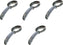 Omcan - Round Stainless Steel Meat Scraper, Pack of 10 - 10461