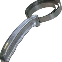 Omcan - Round Stainless Steel Meat Scraper, Pack of 5 - 10461