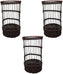 Omcan - Round Wicker Basket, Pack of 2 - 43112