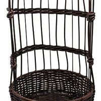 Omcan - Round Wicker Basket, Pack of 3 - 43112
