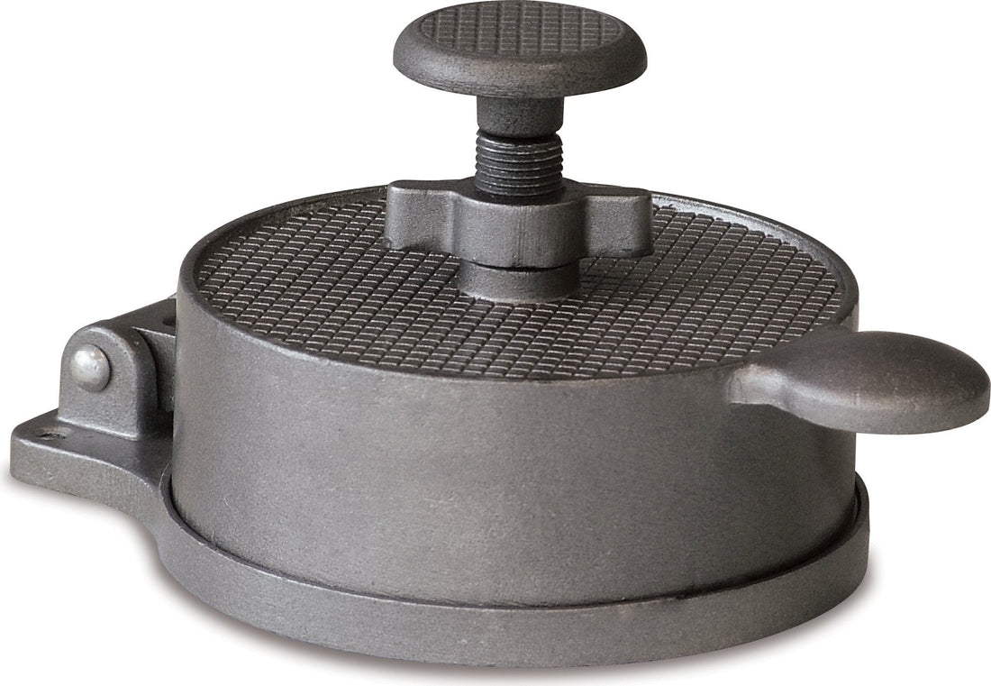 Omcan - Single Cast Aluminum Patty Press, Pack of 4 - 26087