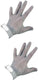 Omcan - Small Five Finger Stainless Steel Mesh Glove with White Silicone Strap - 44352