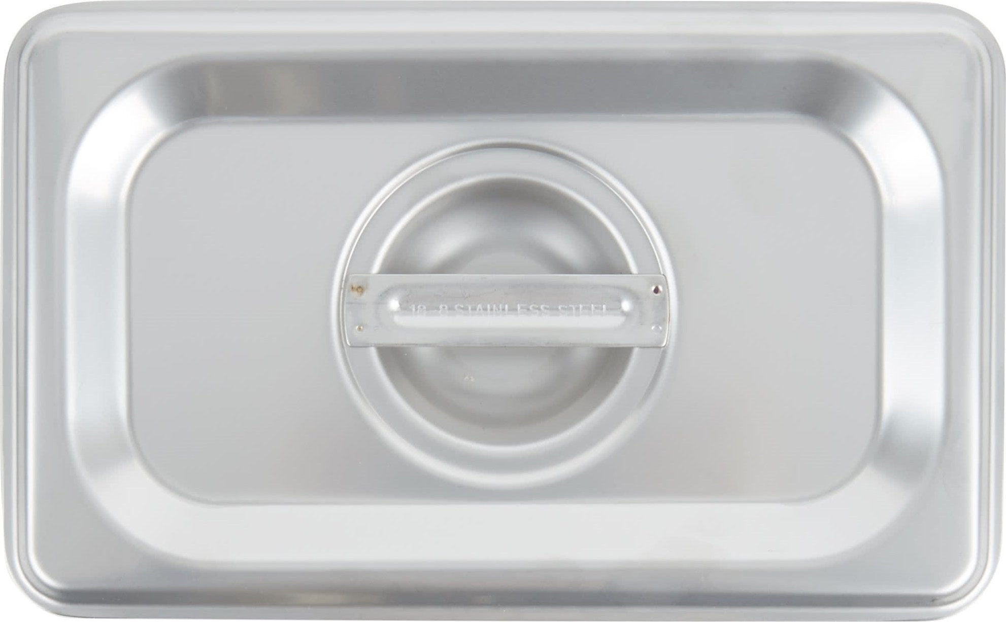 Omcan - Solid 1/2-Size Stainless Steel Steam Table Pan Cover, Pack of 20 - 80265