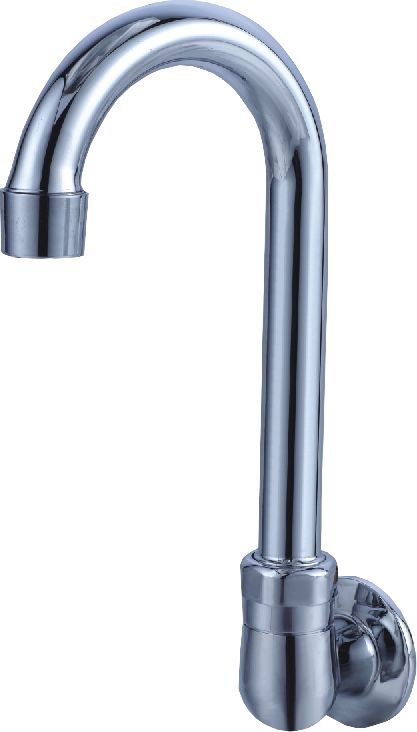 Omcan - Splash Mounted Faucet One Hole With 8″ Spout for 46319 and 46512, Pack of 2 - 27174