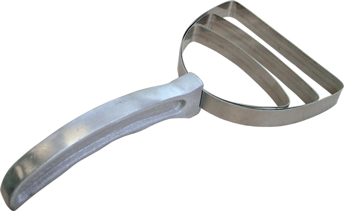 Omcan - Square Stainless Steel Meat Scraper, Pack of 10 - 10460