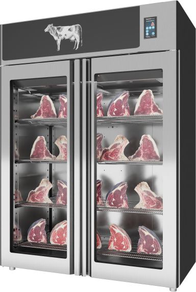 Omcan - Stagionello 1400 L Capacity Standard Meat Maturation Cabinet 3.0 Preserving and Dry Aging - MM-IT-1400-TW
